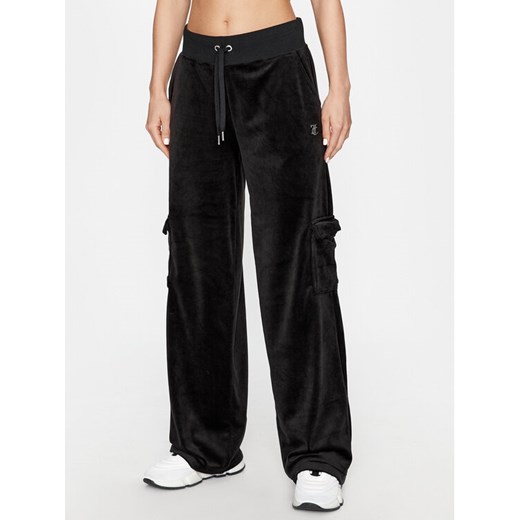 Juicy Couture Spodnie dresowe Audree JCWBJ23334 Czarny Loose Fit ze sklepu MODIVO w kategorii Spodnie damskie - zdjęcie 183701029