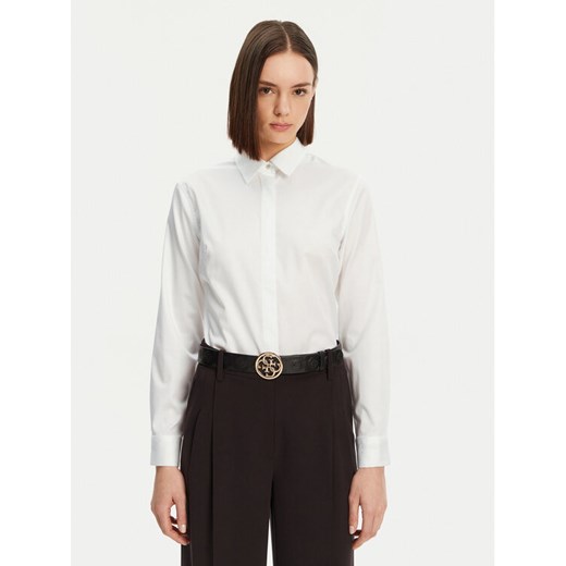Guess Koszula W5RH31 WAF10 Biały Regular Fit ze sklepu MODIVO w kategorii Koszule damskie - zdjęcie 183701108