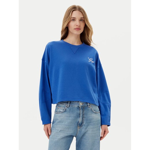 Gap Bluza 767368-02b Niebieski Oversize ze sklepu MODIVO w kategorii Bluzy damskie - zdjęcie 183701189