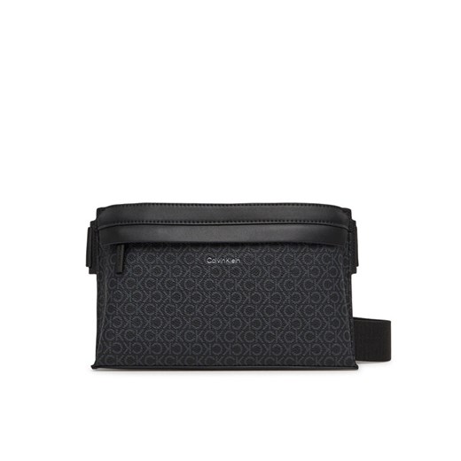 Calvin Klein Saszetka nerka Ck Must Waistbag Mono K50K513048 Czarny ze sklepu MODIVO w kategorii Nerki - zdjęcie 183701197