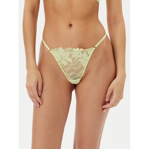 Hunkemöller Stringi Ingrid 300997 Zielony ze sklepu MODIVO w kategorii Majtki damskie - zdjęcie 183701207