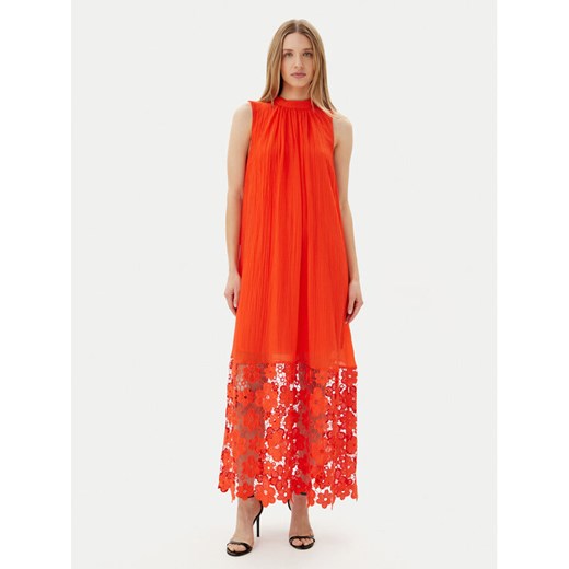 YAS Sukienka letnia Twigsy 26037703 Czerwony Relaxed Fit ze sklepu MODIVO w kategorii Sukienki - zdjęcie 183701227