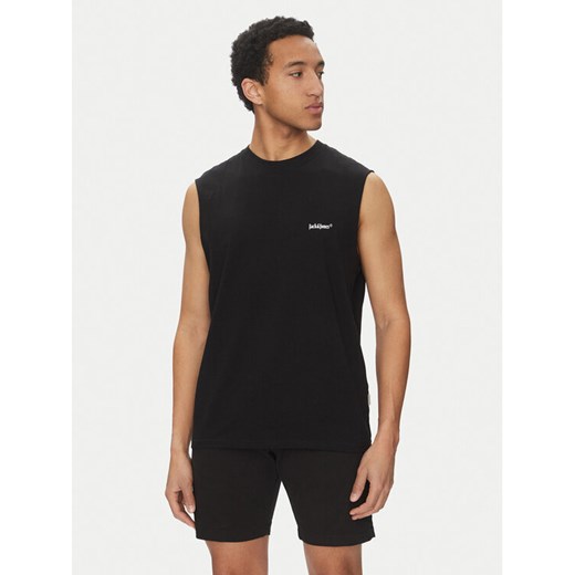 Jack&Jones Tank top Varenna 12273524 Czarny Oversize ze sklepu MODIVO w kategorii T-shirty męskie - zdjęcie 183701346