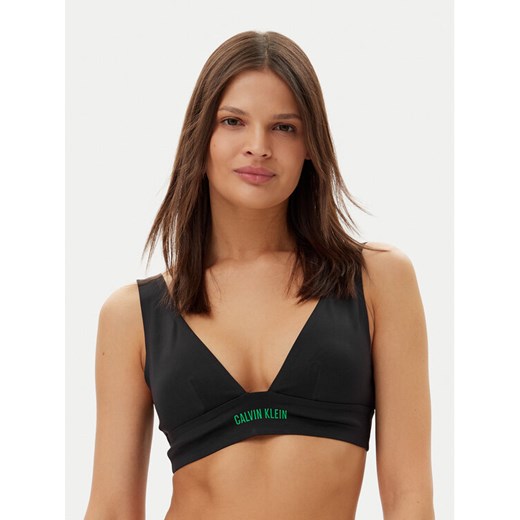 Calvin Klein Swimwear Góra od bikini KW0KW02890 Czarny ze sklepu MODIVO w kategorii Stroje kąpielowe - zdjęcie 183701356