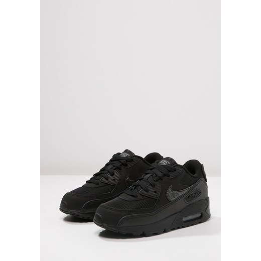 Nike Sportswear AIR MAX 90 Tenisówki i Trampki black/cool grey zalando czarny ocieplane
