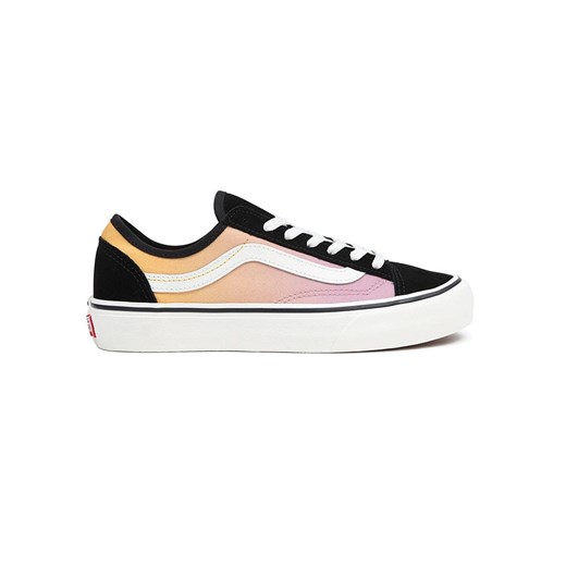 Vans Skórzane sneakersy w kolorze czarno-jasnoróżowym Vans 41 okazyjna cena Limango Polska