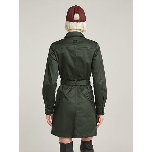 Sukienka G-Star casual koszulowa z kołnierzykiem mini