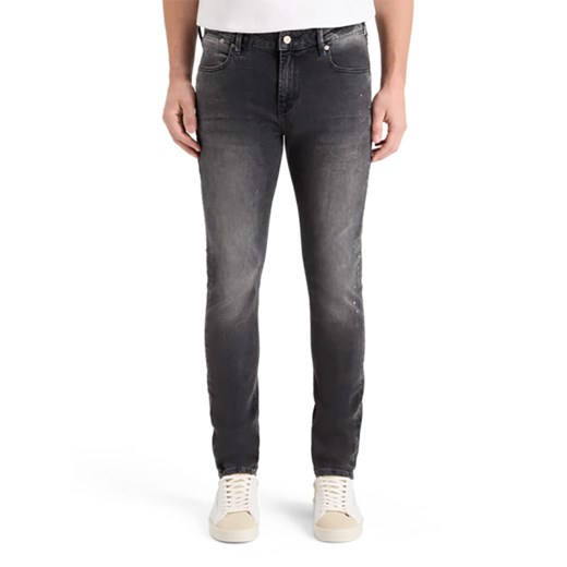 Scotch &amp; Soda Dżinsy - Skinny fit - w kolorze antracytowym ze sklepu Limango Polska w kategorii Jeansy męskie - zdjęcie 183704695