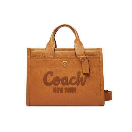 Torebka Coach CAM75 B4T7J Brązowy ze sklepu eobuwie.pl w kategorii Torby Shopper bag - zdjęcie 183704816
