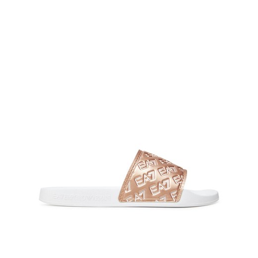 Klapki EA7 Emporio Armani 7X000109 AF15125 M0116 Różowy ze sklepu eobuwie.pl w kategorii Klapki damskie - zdjęcie 183704836