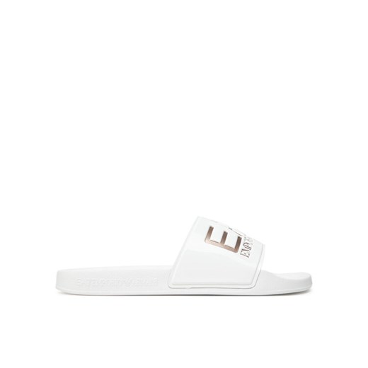 Klapki EA7 Emporio Armani 7X000108 AF15118 MZ095 Biały ze sklepu eobuwie.pl w kategorii Klapki damskie - zdjęcie 183704945