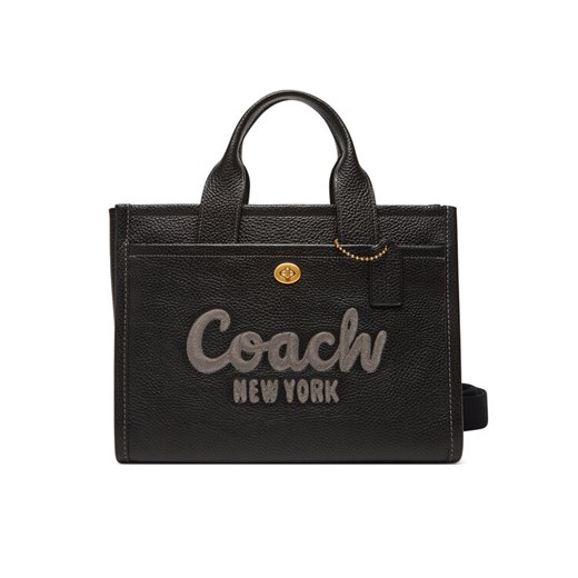 Torebka Coach Cargo CAM75 Czarny ze sklepu eobuwie.pl w kategorii Torby Shopper bag - zdjęcie 183704998