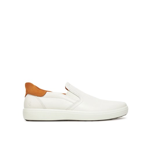 Sneakersy ECCO Soft 7 M 47083450104 Biały ze sklepu eobuwie.pl w kategorii Buty sportowe męskie - zdjęcie 183705016