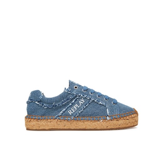 Espadryle REPLAY GWF22 .000.C0088T Niebieski ze sklepu eobuwie.pl w kategorii Espadryle damskie - zdjęcie 183705056