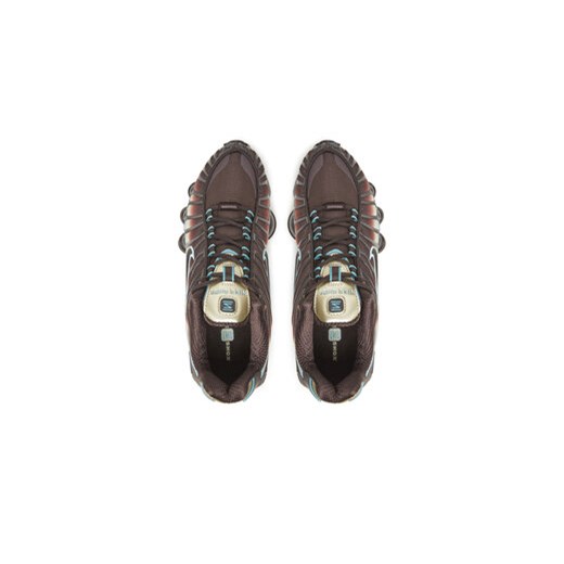 Buty sportowe damskie wielokolorowe Nike sneakersy na płaskiej podeszwie na wiosnę 