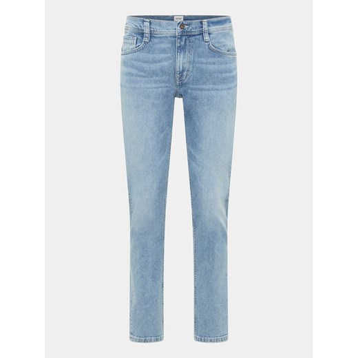 Mustang Jeansy Oregon 1014864 Granatowy Slim Fit ze sklepu MODIVO w kategorii Jeansy męskie - zdjęcie 183706289