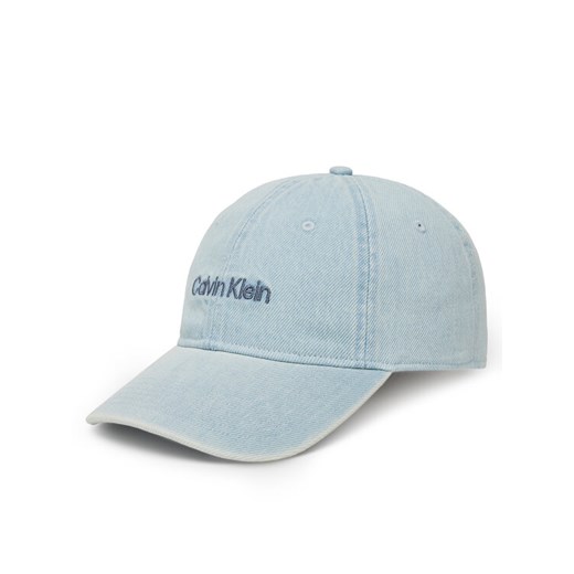 Calvin Klein Czapka z daszkiem Small Monogram LV04K5065G Niebieski ze sklepu MODIVO w kategorii Czapki z daszkiem damskie - zdjęcie 183706299