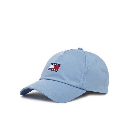 Tommy Jeans Czapka z daszkiem Heritage Core 5 Panel AW0AW16991 Błękitny ze sklepu MODIVO w kategorii Czapki z daszkiem damskie - zdjęcie 183706346