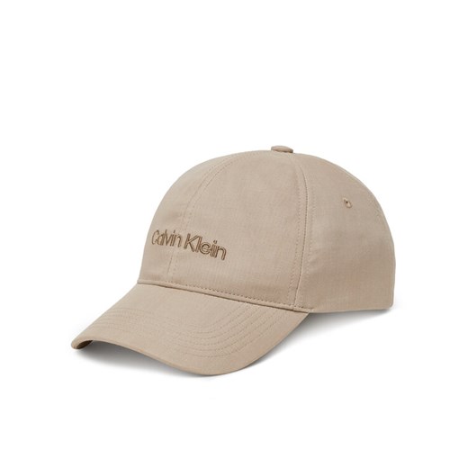 Calvin Klein Czapka z daszkiem Emb Logo LV04D5024G Beżowy ze sklepu MODIVO w kategorii Czapki z daszkiem męskie - zdjęcie 183706358