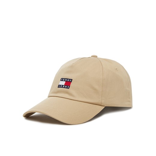 Tommy Jeans Czapka z daszkiem Heritage Core Cap AM0AM12933 Beżowy ze sklepu MODIVO w kategorii Czapki z daszkiem męskie - zdjęcie 183706367