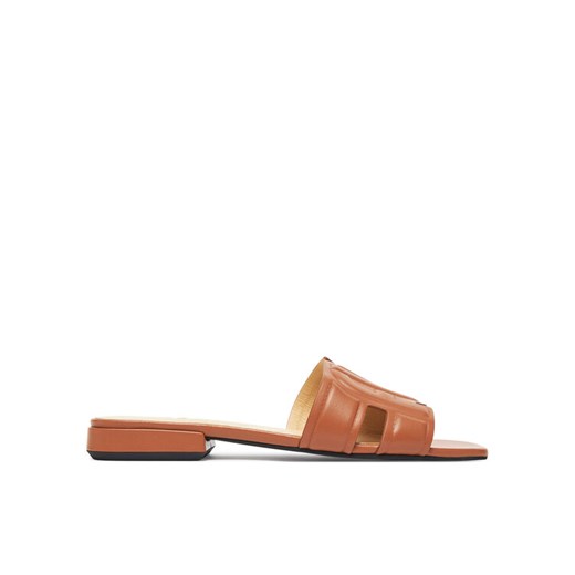 Furla Klapki Summer YJ34SUM X30000 RY000 Brązowy ze sklepu MODIVO w kategorii Klapki damskie - zdjęcie 183706375
