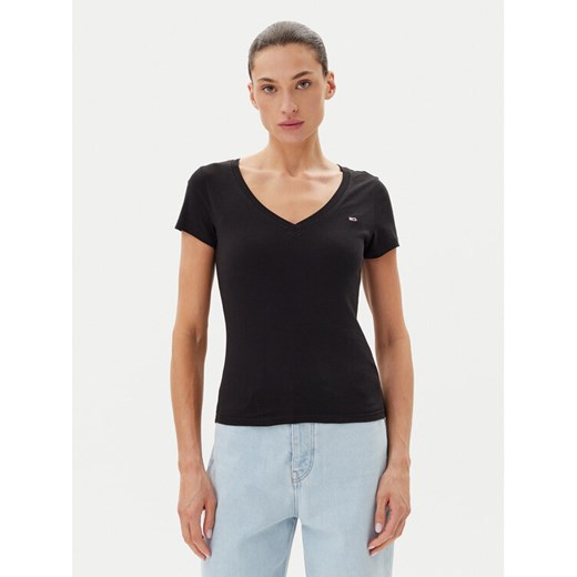 Tommy Jeans Komplet 2 t-shirtów DW0DW21367 Kolorowy Slim Fit ze sklepu MODIVO w kategorii Bluzki damskie - zdjęcie 183706408