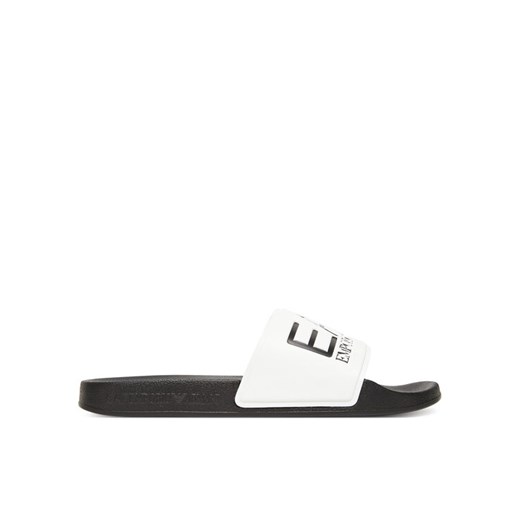 EA7 Emporio Armani Klapki 7X000108 AF15118 MZ096 Biały ze sklepu MODIVO w kategorii Klapki męskie - zdjęcie 183706507