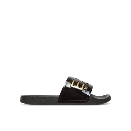 EA7 Emporio Armani Klapki 7X000108 AF15118 PC001 Czarny ze sklepu MODIVO w kategorii Klapki męskie - zdjęcie 183706605