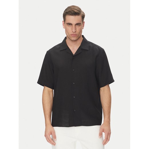 Calvin Klein Koszula LV04LC127G Czarny Regular Fit ze sklepu MODIVO w kategorii Koszule męskie - zdjęcie 183706608