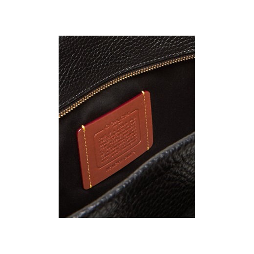 Shopper bag Coach na ramię matowa 