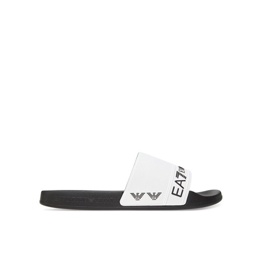Klapki EA7 Emporio Armani 7X000110 AF15128 FC079 Biały ze sklepu eobuwie.pl w kategorii Klapki męskie - zdjęcie 183709756