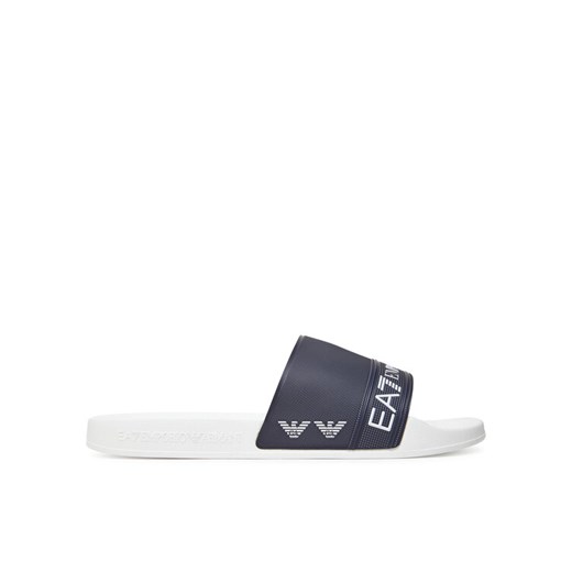 Klapki EA7 Emporio Armani 7X000110 AF15128 M0114 Granatowy ze sklepu eobuwie.pl w kategorii Klapki męskie - zdjęcie 183709827