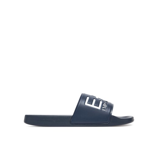 Klapki EA7 Emporio Armani 7X000108 AF15118 BA045 Granatowy ze sklepu eobuwie.pl w kategorii Klapki męskie - zdjęcie 183710005
