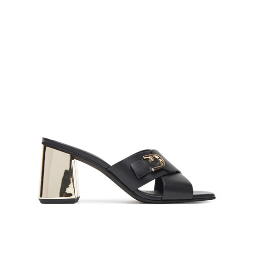 Klapki Furla Chic YJ41HIC A.0203 0455S Czarny ze sklepu eobuwie.pl w kategorii Klapki damskie - zdjęcie 183710279