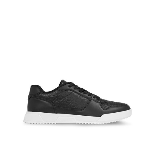 Sneakersy Calvin Klein Low Top Lace Up Mono HM0HM01192 Czarny Calvin Klein 43 eobuwie.pl