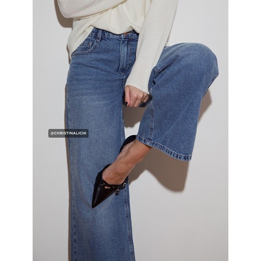 Mohito - Czółenka na niskim obcasie - czarny Mohito 38 wyprzedaż Mohito