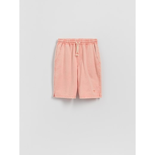 Reserved - Szorty bermudy - brzoskwiniowy ze sklepu Reserved w kategorii Spodenki chłopięce - zdjęcie 183720128