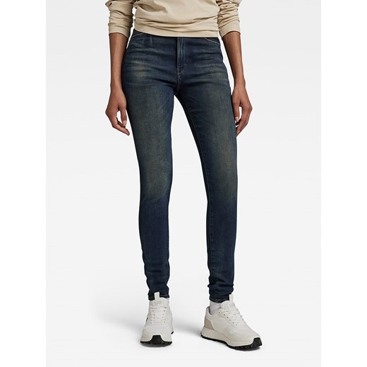 G-Star Dżinsy &quot;Kafey&quot; - Skinny fit - w kolorze granatowym ze sklepu Limango Polska w kategorii Jeansy damskie - zdjęcie 183722727