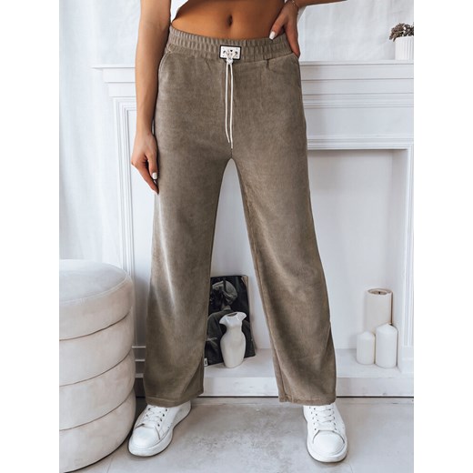 Spodnie damskie SHERRY khaki Dstreet UY1767 Dstreet XXL okazja DSTREET.PL