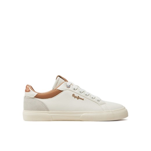 Sneakersy Pepe Jeans PLS31588 Biały ze sklepu eobuwie.pl w kategorii Buty sportowe damskie - zdjęcie 183723928