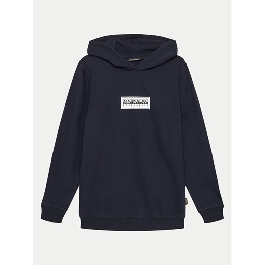 Napapijri Bluza Chamois NP0A4HY4 D Granatowy Regular Fit ze sklepu MODIVO w kategorii Bluzy chłopięce - zdjęcie 183725099