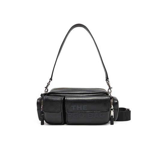 Marc Jacobs Torebka The Leather Cargo Bag 2S4HSH085H02 Czarny ze sklepu MODIVO w kategorii Listonoszki - zdjęcie 183725146
