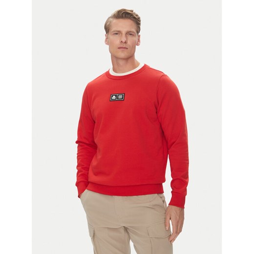 Kappa Bluza Authentic Nymphe 321Y1MW Czerwony Comfort Fit ze sklepu MODIVO w kategorii Bluzy męskie - zdjęcie 183725157