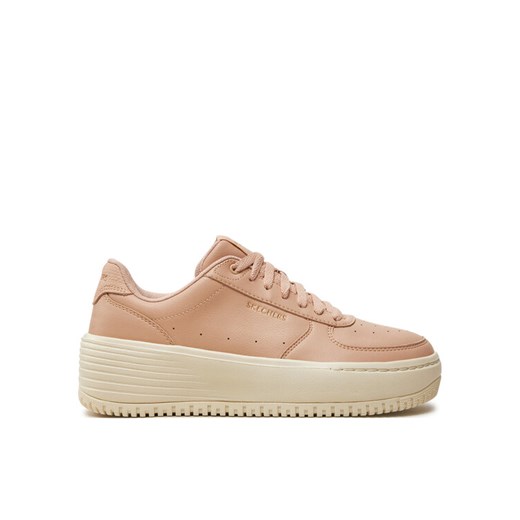 Skechers Sneakersy 185110 NUDE Beżowy ze sklepu MODIVO w kategorii Buty sportowe damskie - zdjęcie 183725538