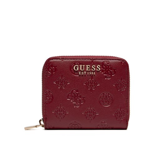 Guess Mały Portfel Damski Gerty Slg SWPD95 29137 Bordowy Guess 00 MODIVO