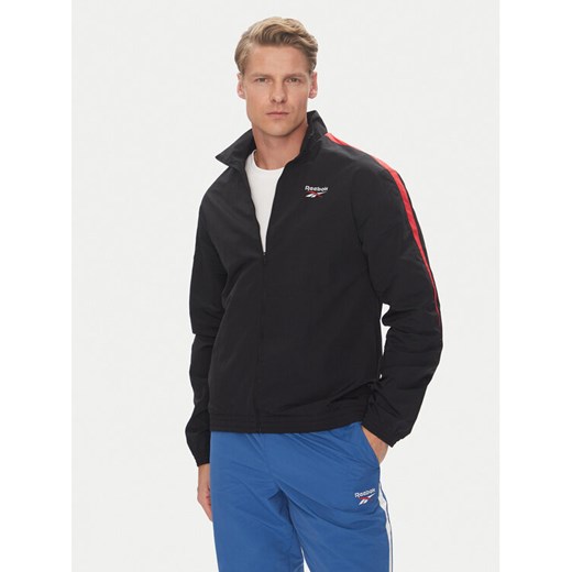 Reebok Kurtka przejściowa 100215495 Czarny Regular Fit ze sklepu MODIVO w kategorii Kurtki męskie - zdjęcie 183726116