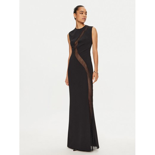 PINKO Sukienka wieczorowa Capezzana 102844 A1JR Czarny Regular Fit ze sklepu MODIVO w kategorii Sukienki - zdjęcie 183726227