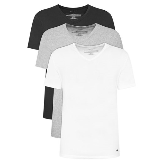 Calvin Klein Underwear Komplet 3 t-shirtów LV00NB4186 Kolorowy Regular Fit ze sklepu MODIVO w kategorii T-shirty męskie - zdjęcie 183726319