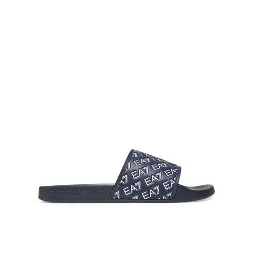 EA7 Emporio Armani Klapki 7X000109 AF15125 MB198 Granatowy ze sklepu MODIVO w kategorii Klapki męskie - zdjęcie 183726349