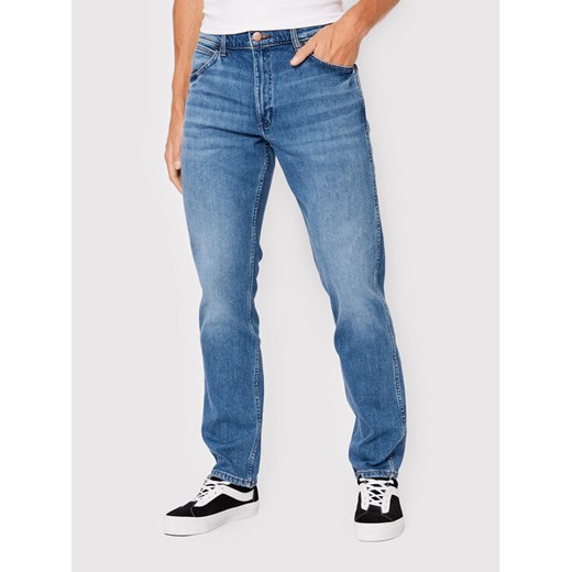 Wrangler Jeansy Greensboro W15QJX21Y 112322662 Niebieski Regular Fit ze sklepu MODIVO w kategorii Jeansy męskie - zdjęcie 183726556
